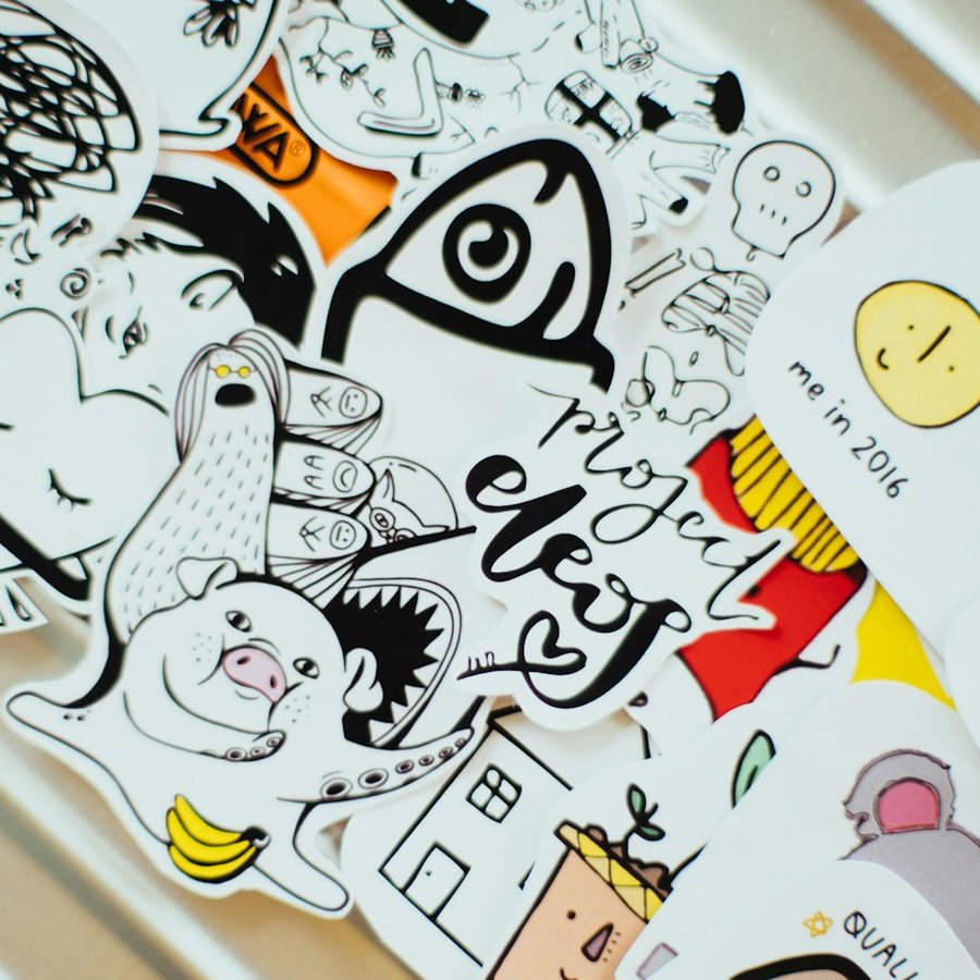 Sticker & Etiketten